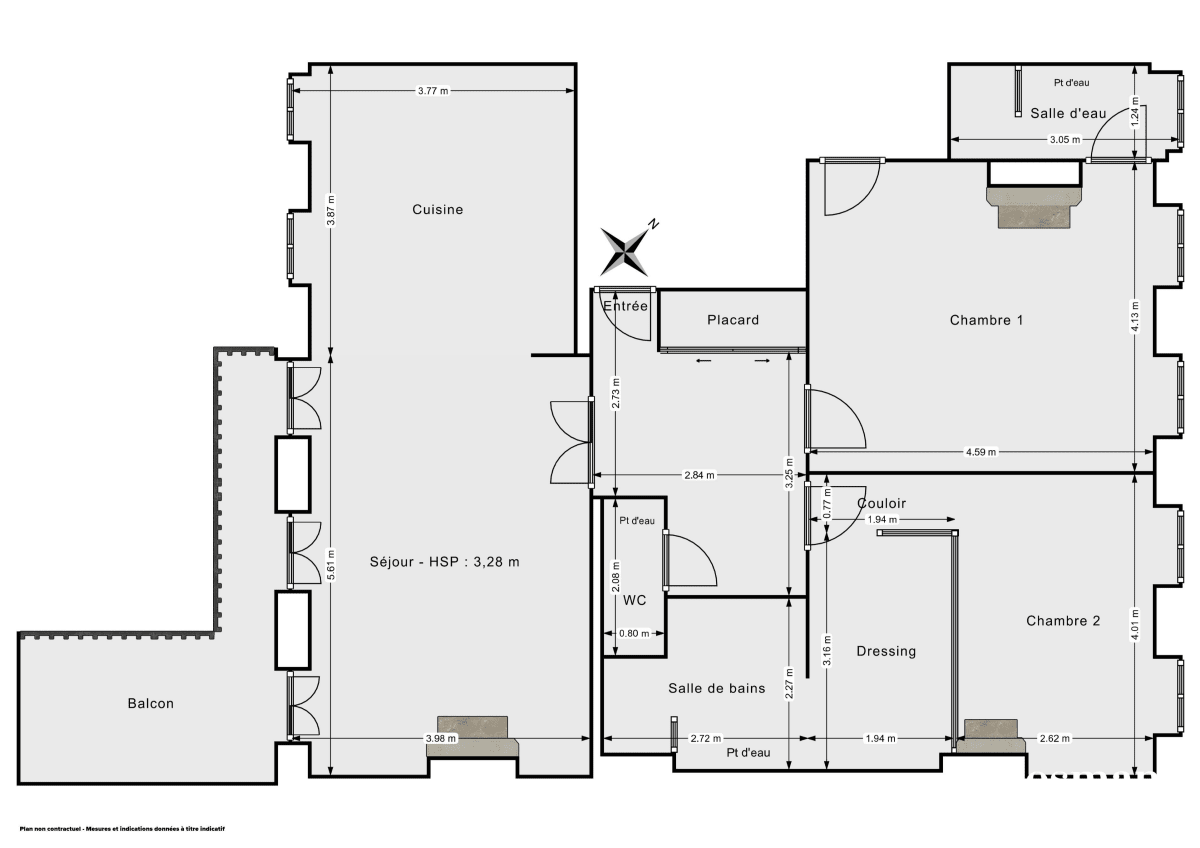 Appartement de 91.0 m² à Toulouse