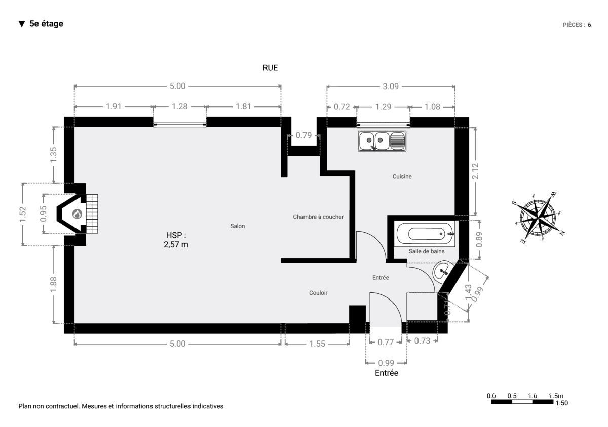 Appartement de 34.0 m² à Ivry-sur-Seine