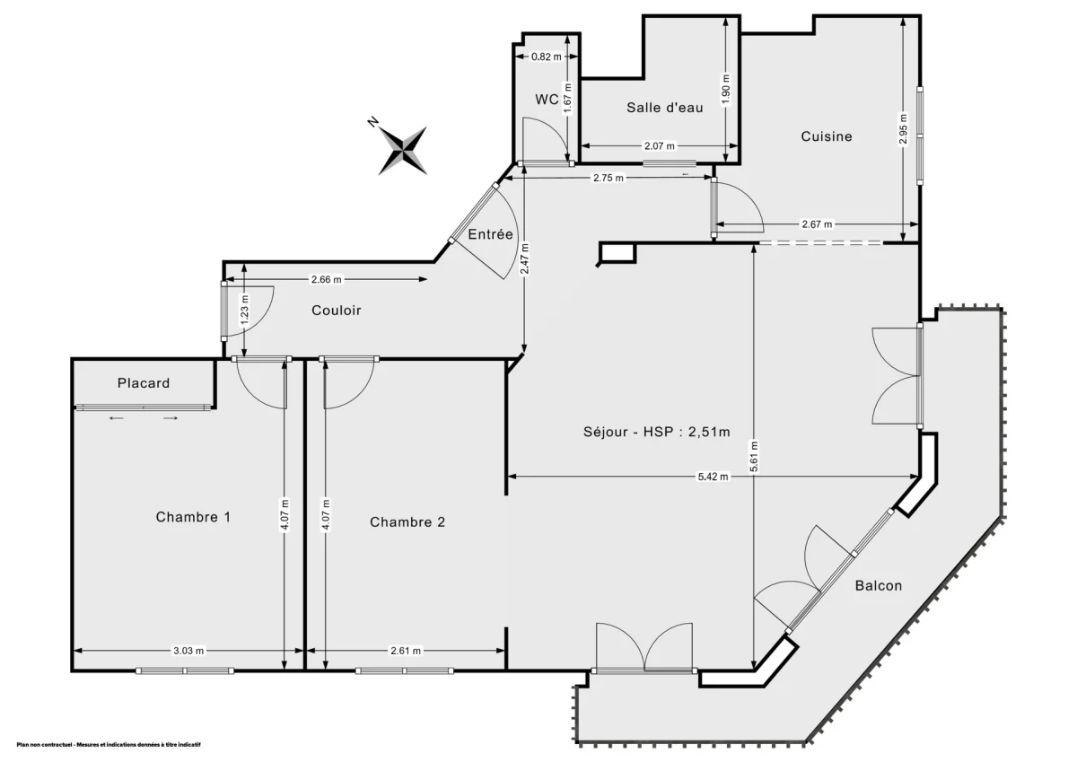 Appartement de 72.19 m² à Fontenay-aux-Roses