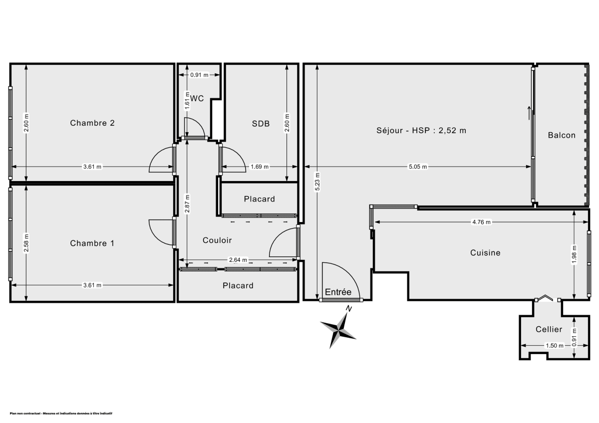 Appartement de 62.0 m² à Le Kremlin-Bicêtre