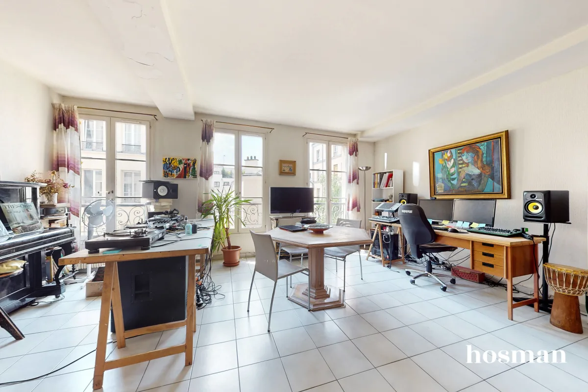 Appartement de 83.9 m² à Paris