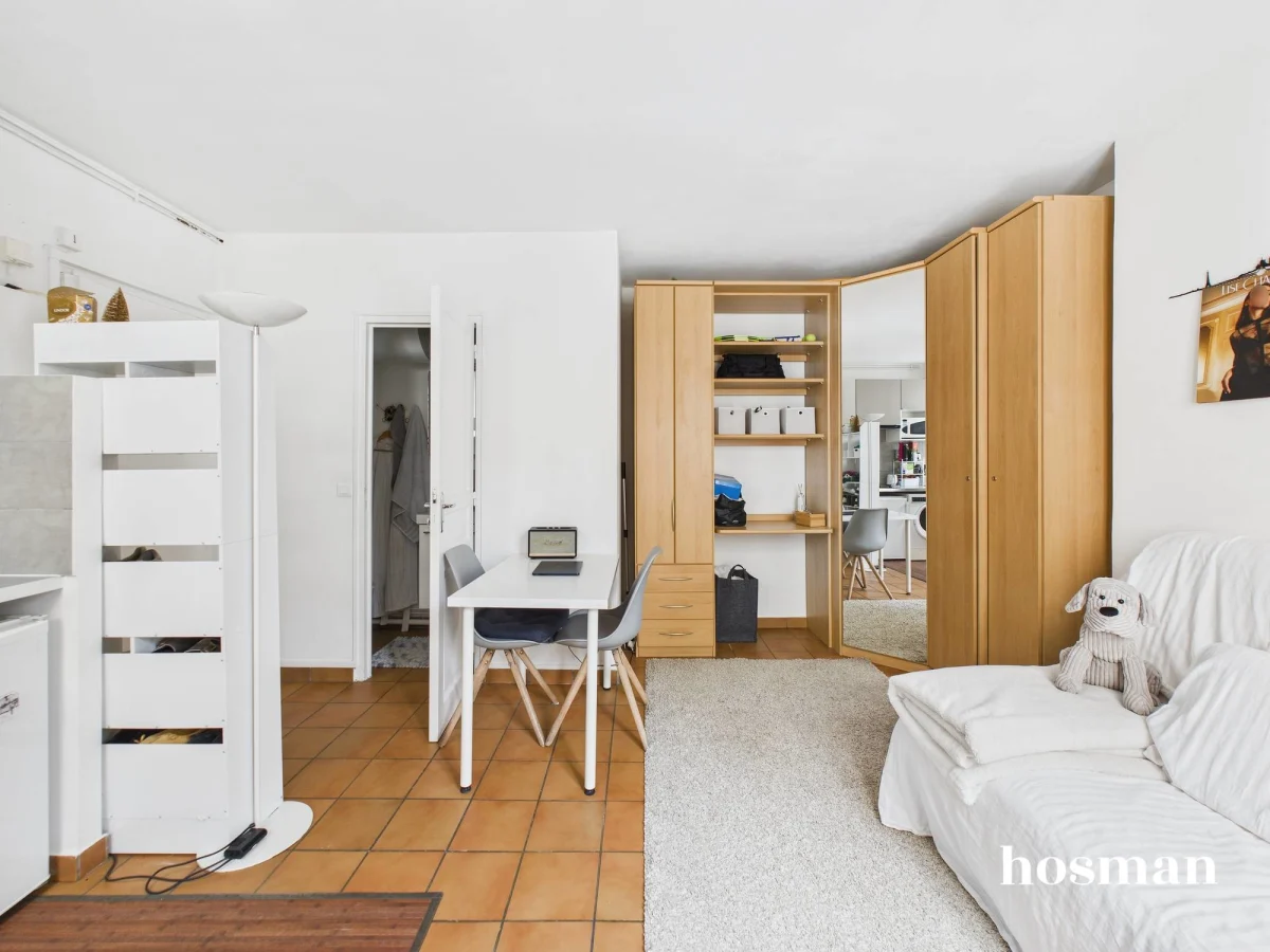 Appartement de 18.7 m² à Paris