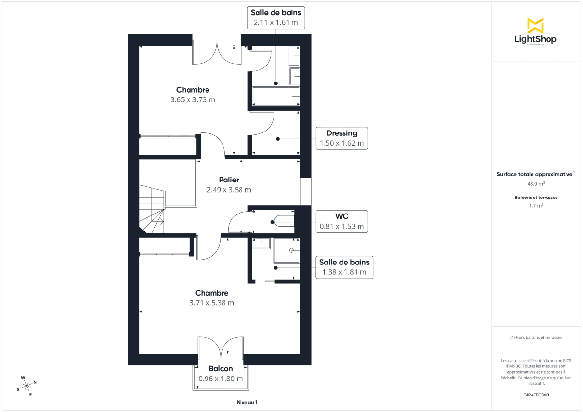 Maison de 110.0 m² à Mérignac