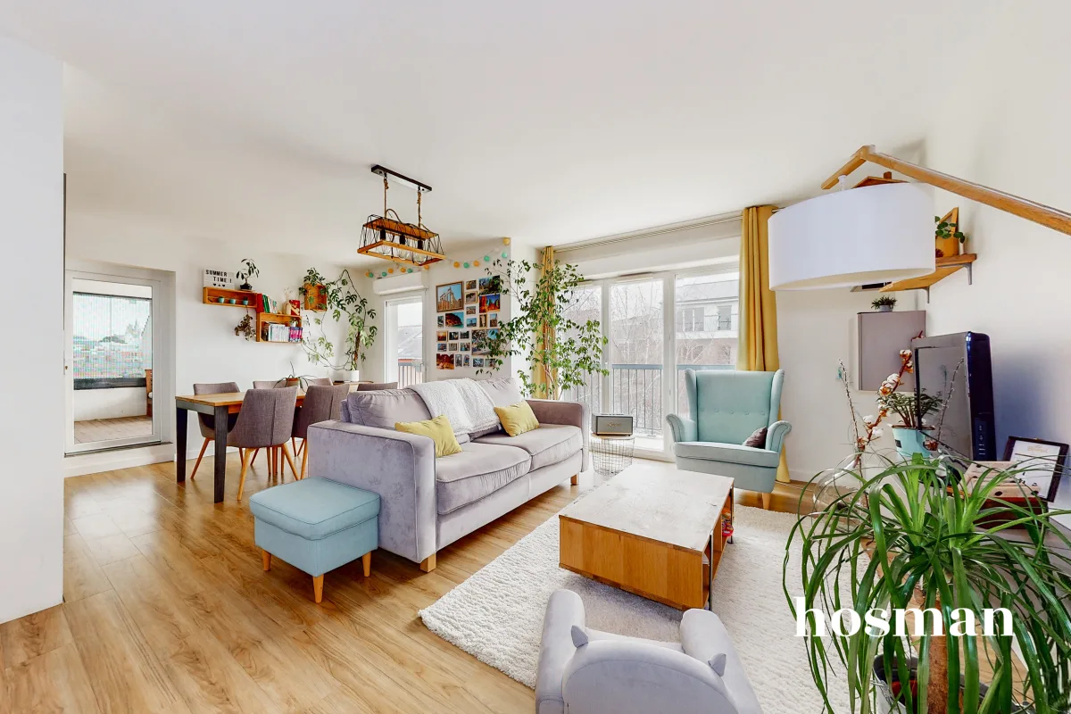 Appartement de 92.3 m² à Nantes