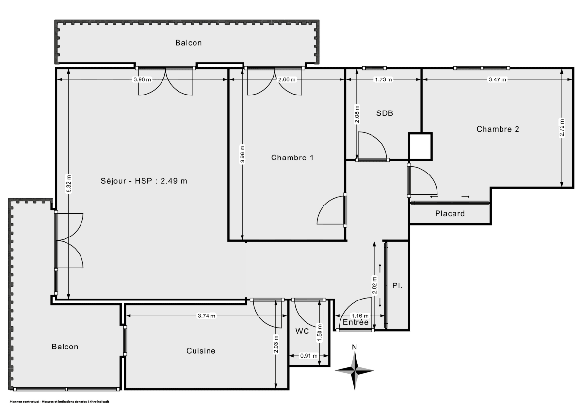 Appartement de 63.0 m² à Villejuif