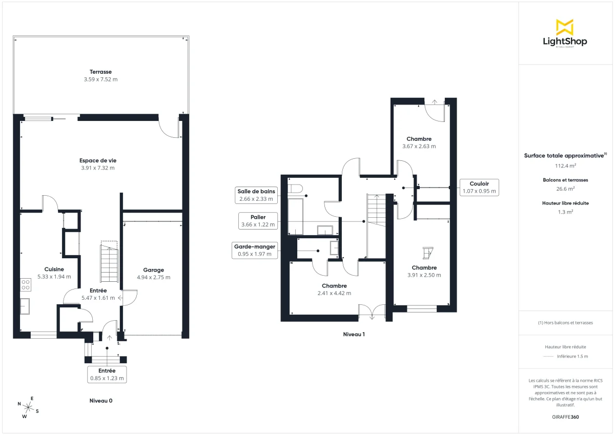Maison de 110.0 m² à Périgny