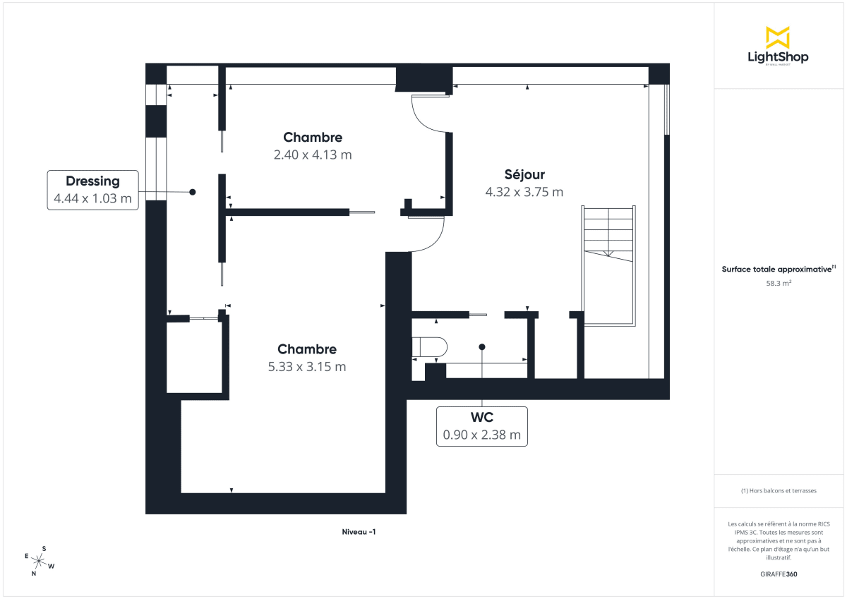 Appartement de 125.0 m² à Bordeaux