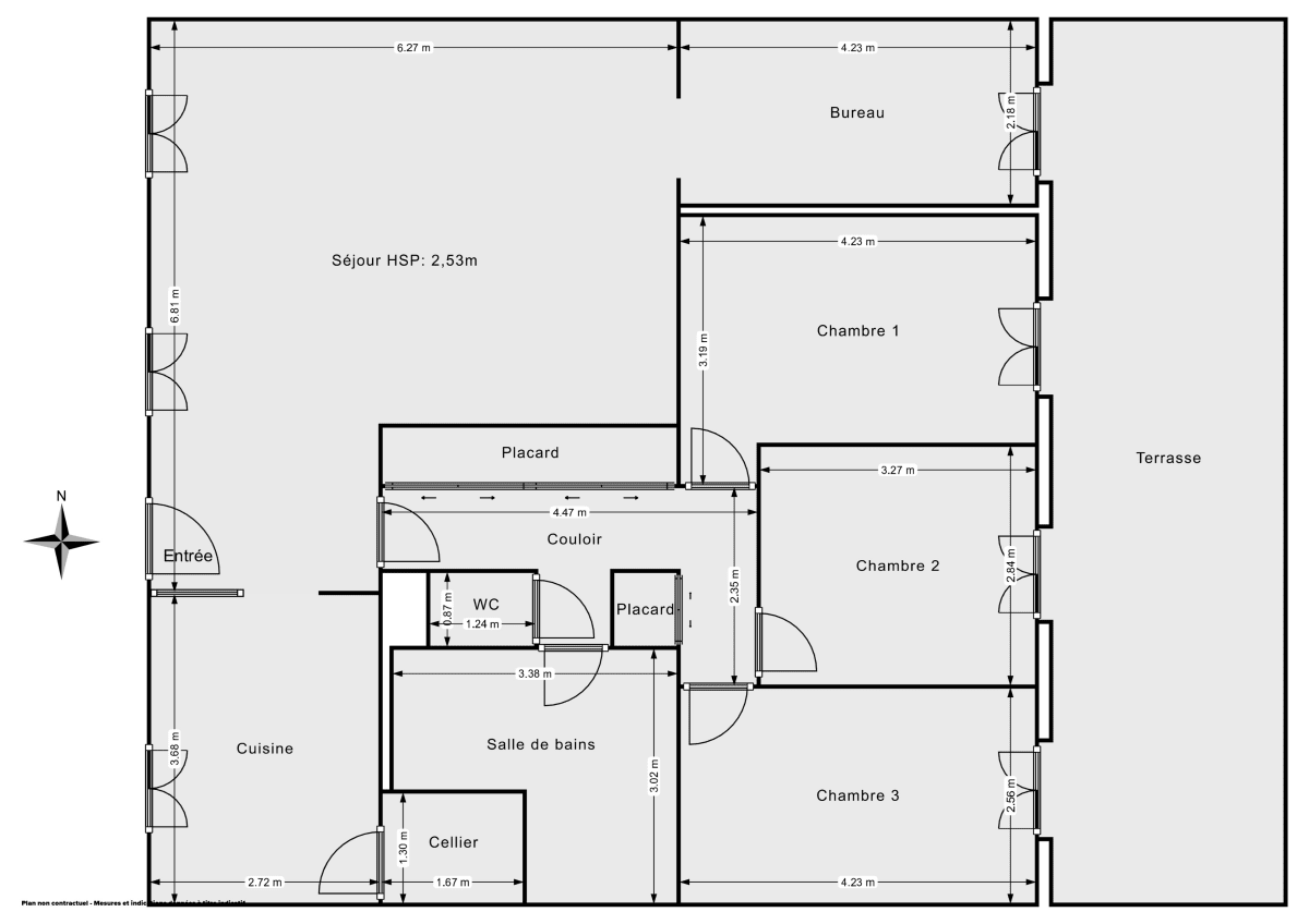 Maison de 100.0 m² à Pessac