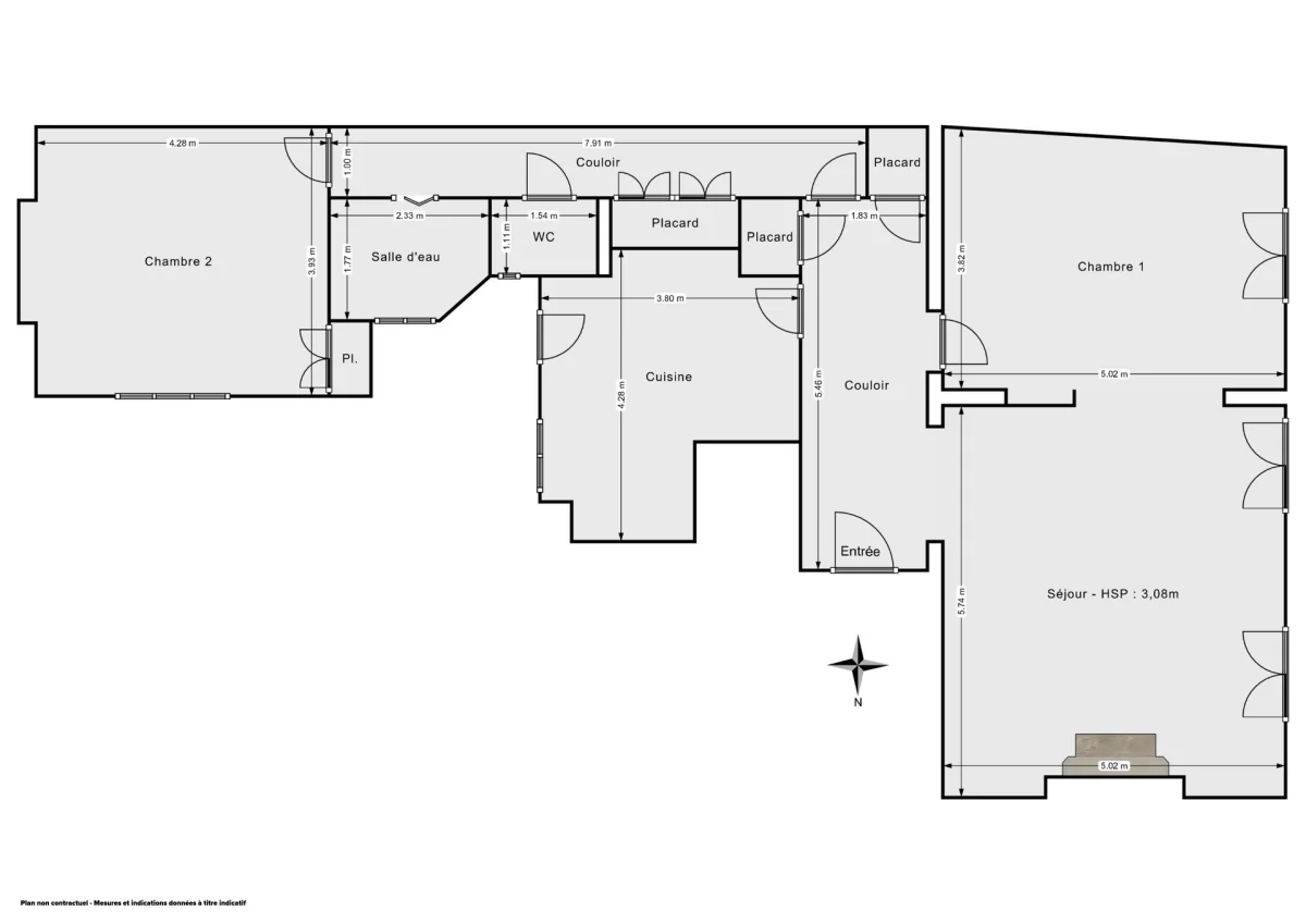 Appartement de 99.88 m² à Nantes