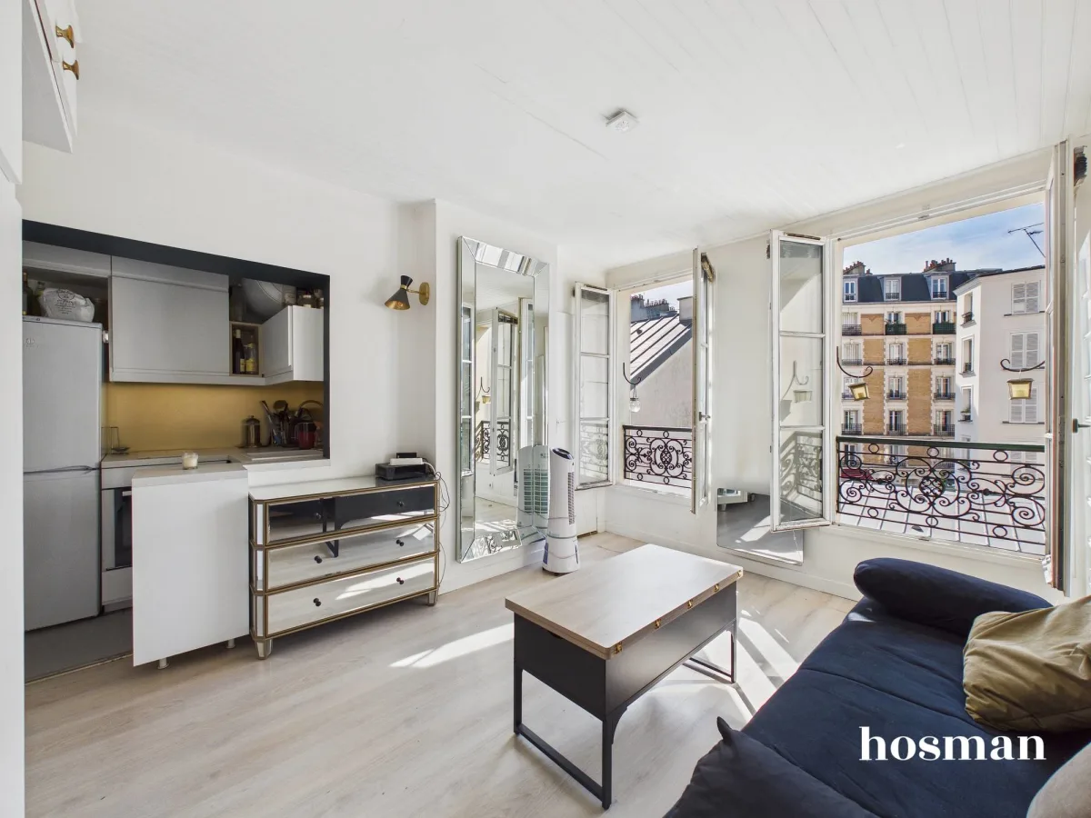 Appartement de 18.25 m² à Paris