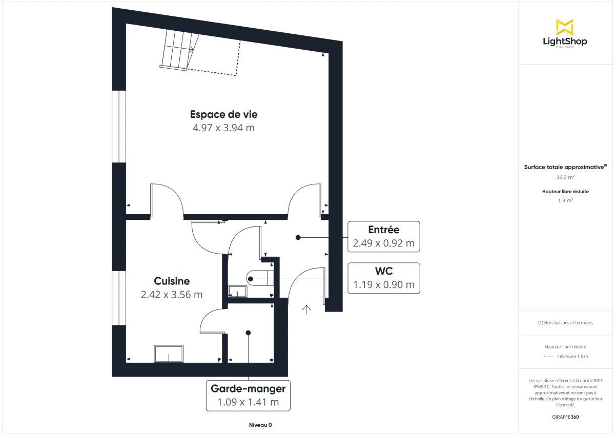 Appartement de 93.33 m² à Nantes