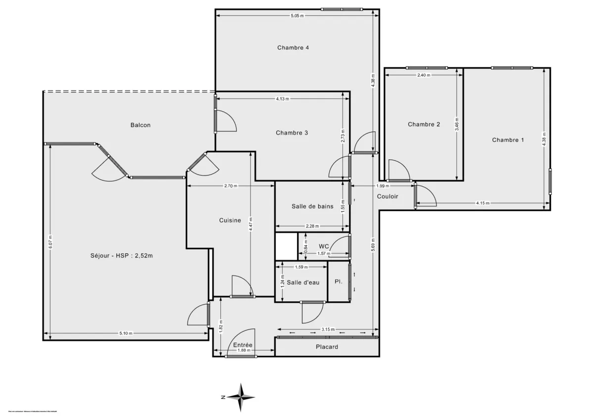 Appartement de 103.0 m² à Dardilly