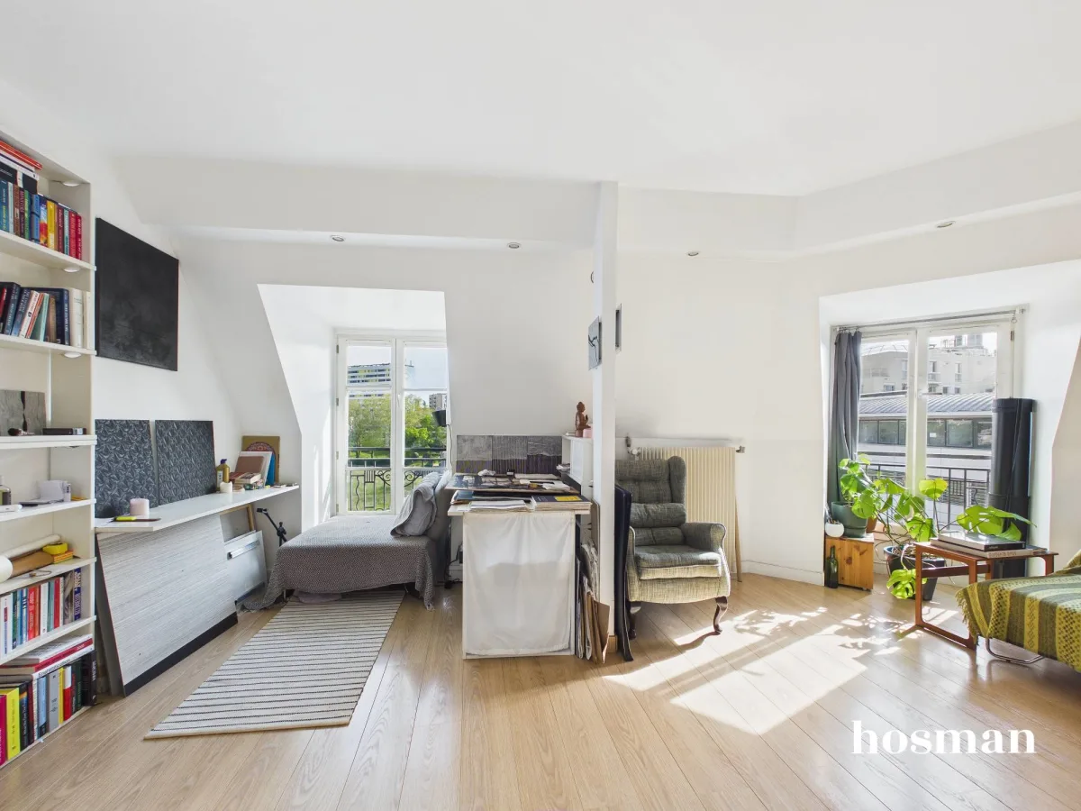 Appartement de 54.55 m² à Paris