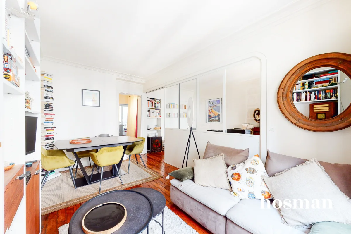 Appartement de 51.4 m² à Paris