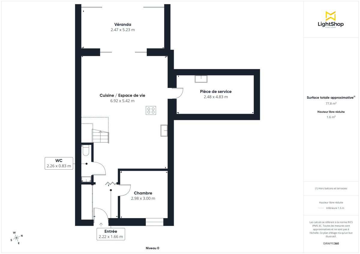 Maison de 110.0 m² à Mérignac