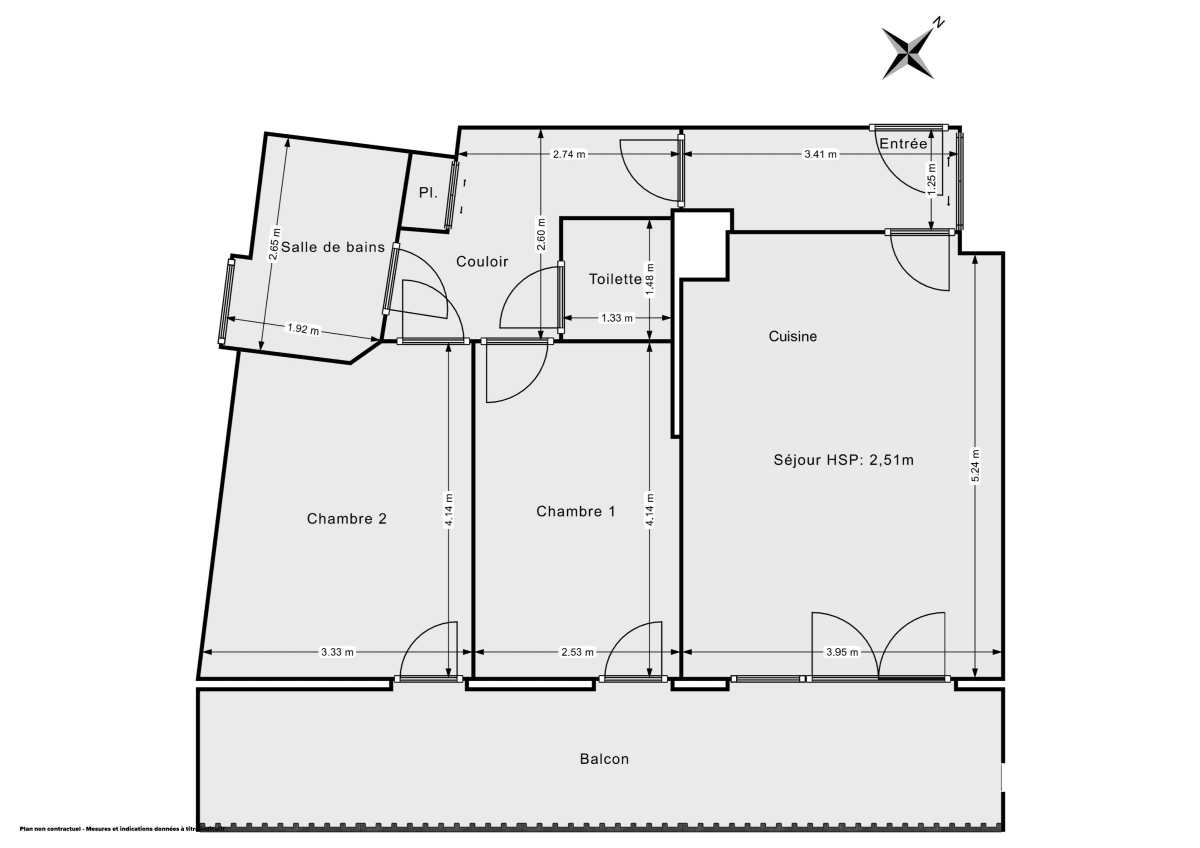 Appartement de 59.57 m² à Maisons-Alfort