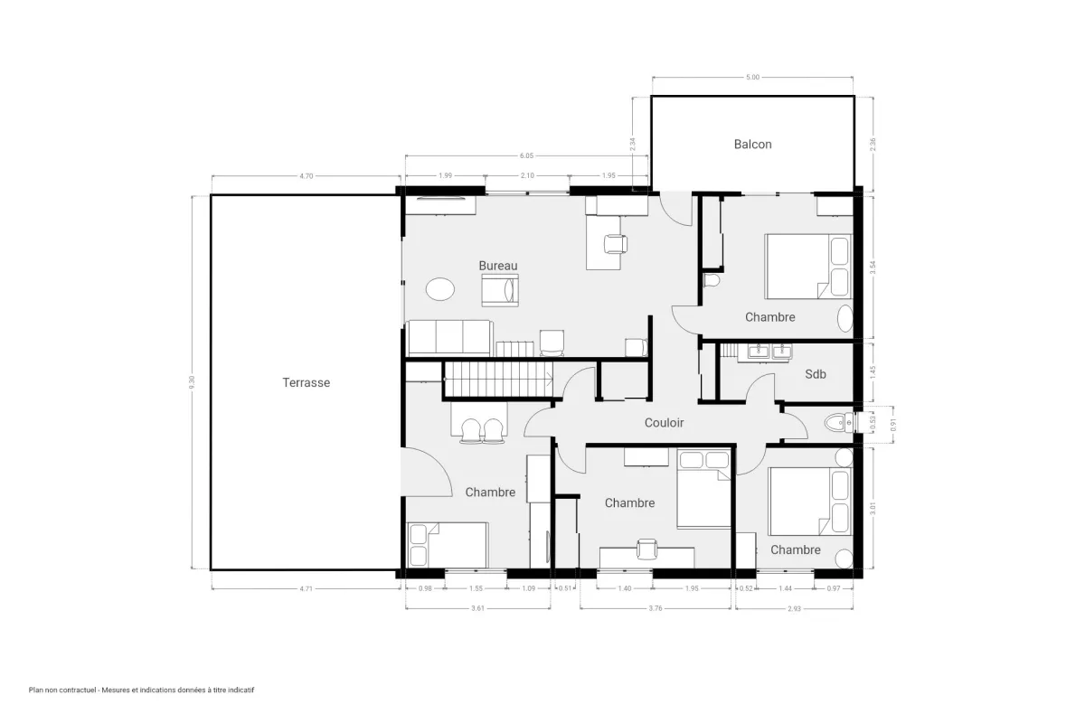 Maison de 205.0 m² à Mérignac