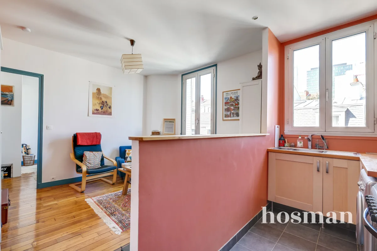 Appartement de 33.5 m² à Montreuil