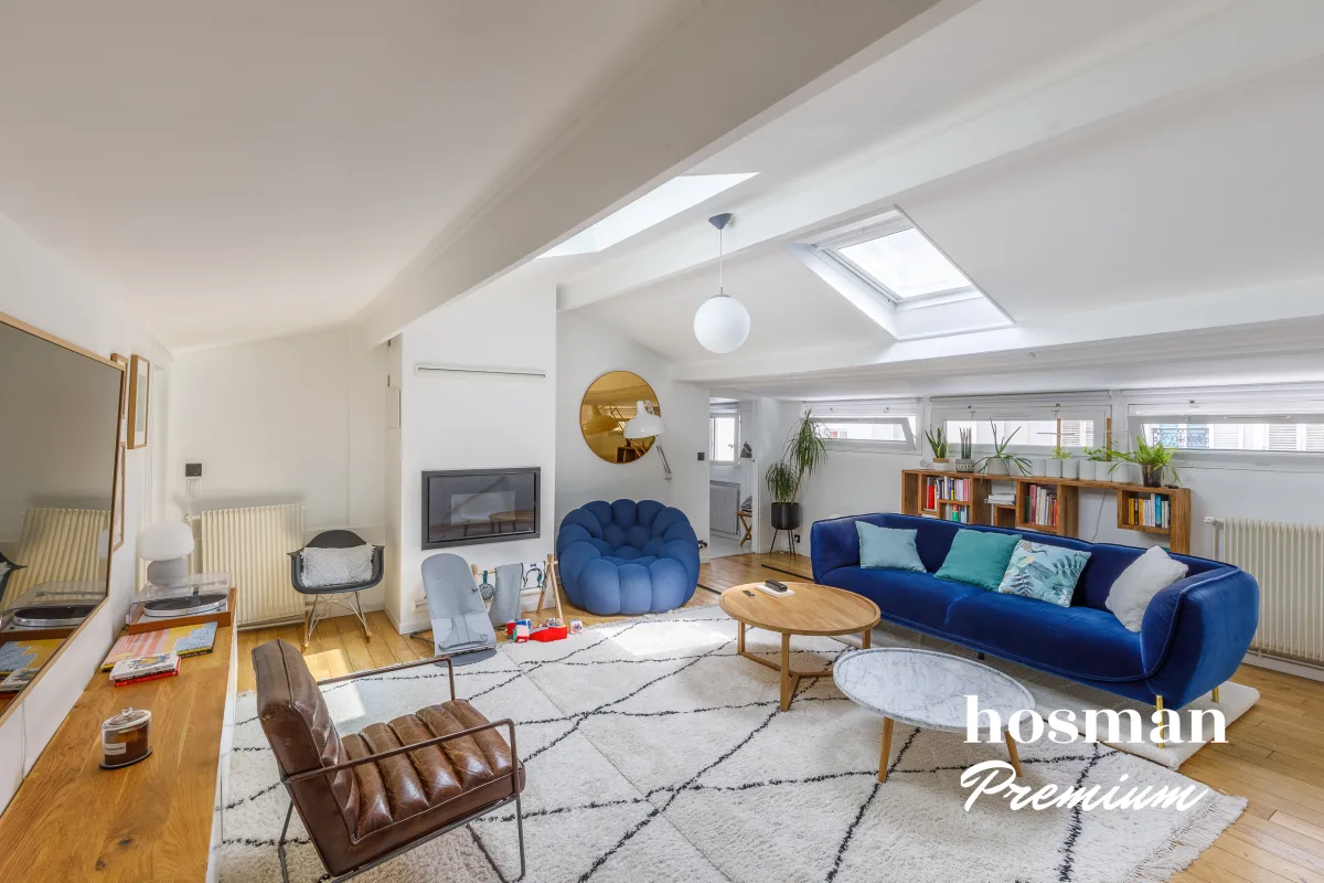 Appartement de 92.7 m² à Paris