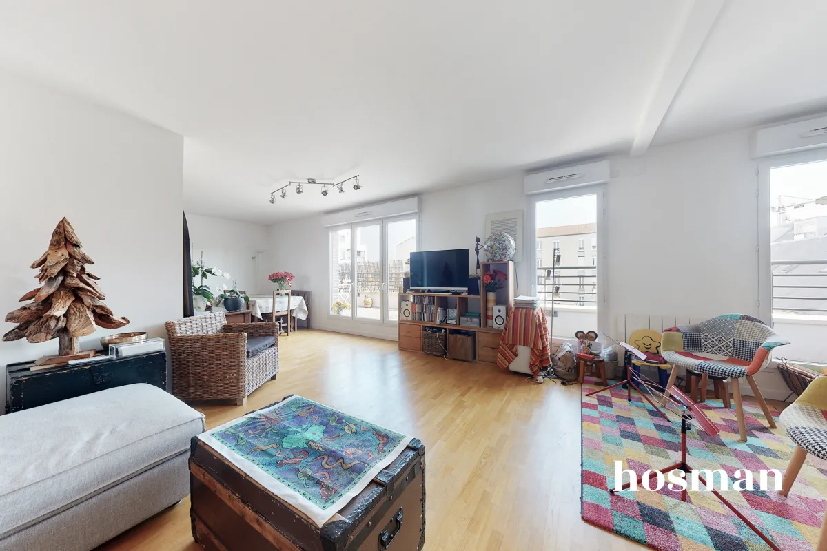 Duplex de 103.07 m² à Clichy