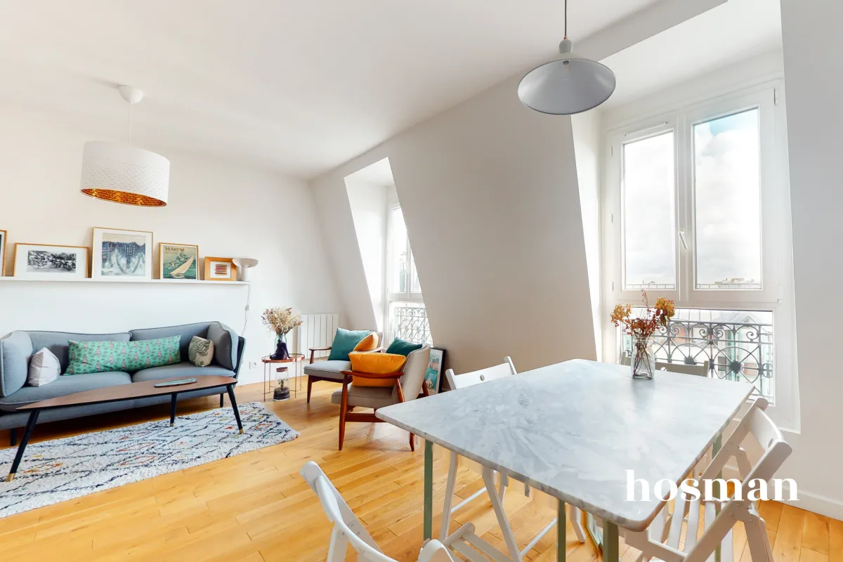 15 17 Rue Du Buisson Saint Louis 75010 Paris Ravissant 2 pièces de 42m2 au sol près du Canal Saint-Martin - rue du  Buisson Saint-Louis - 75010 Paris