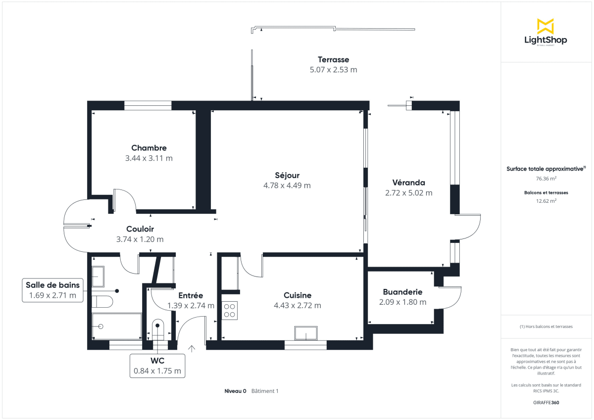 Maison de 74.0 m² à Eysines