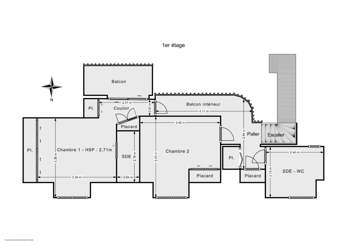 Appartement de 112.0 m² à Paris