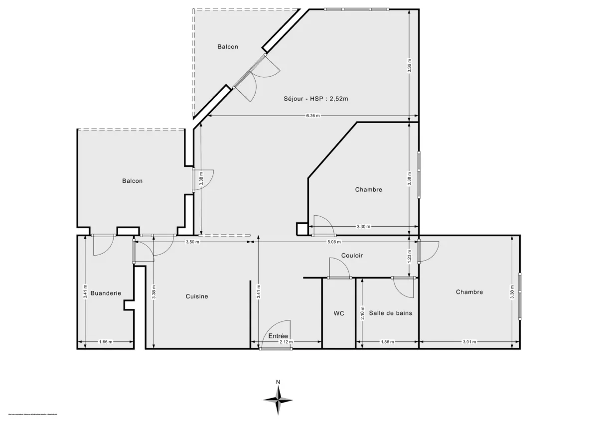 Appartement de 78.0 m² à Saint-Herblain