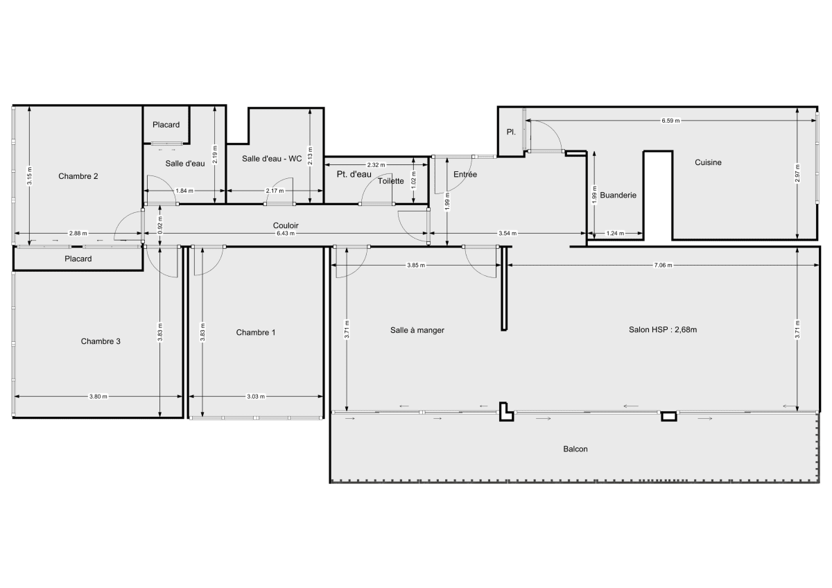 Appartement de 115.0 m² à Marnes-la-Coquette