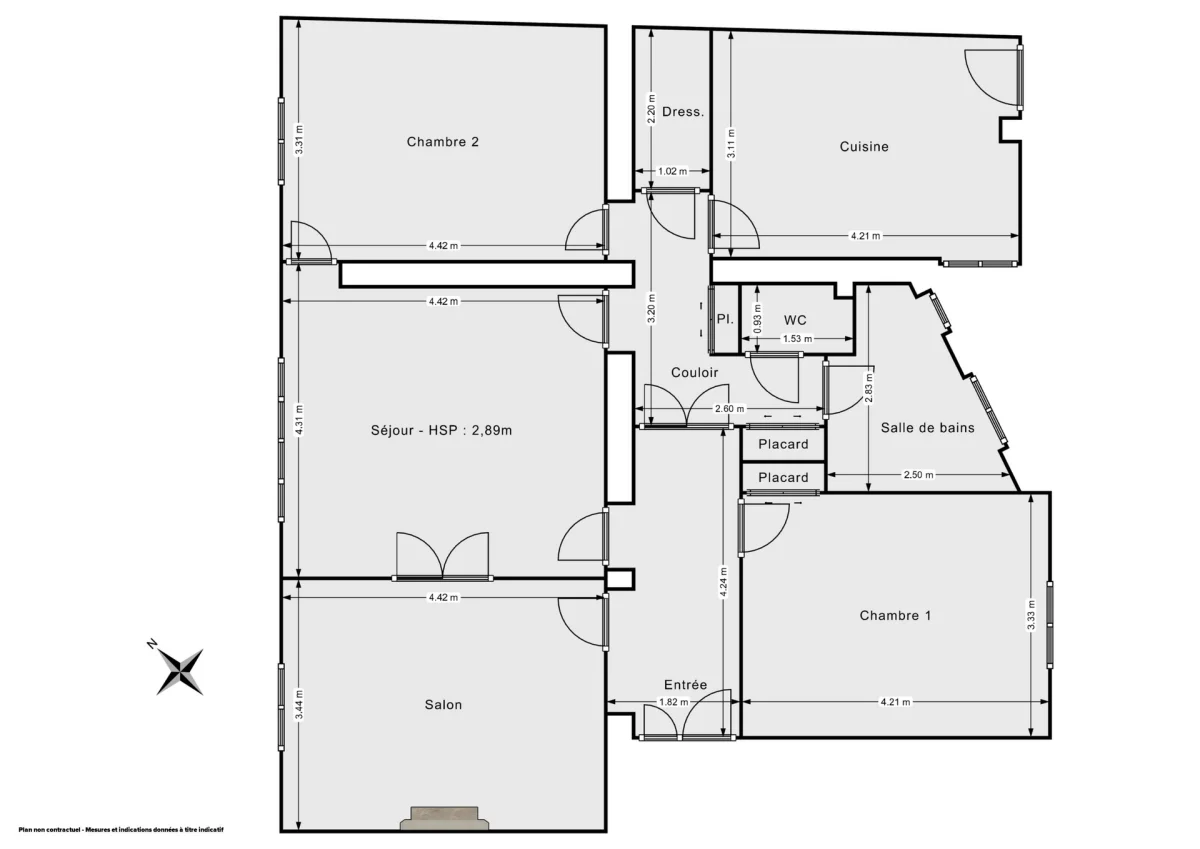 Appartement de 93.1 m² à Asnières-sur-Seine