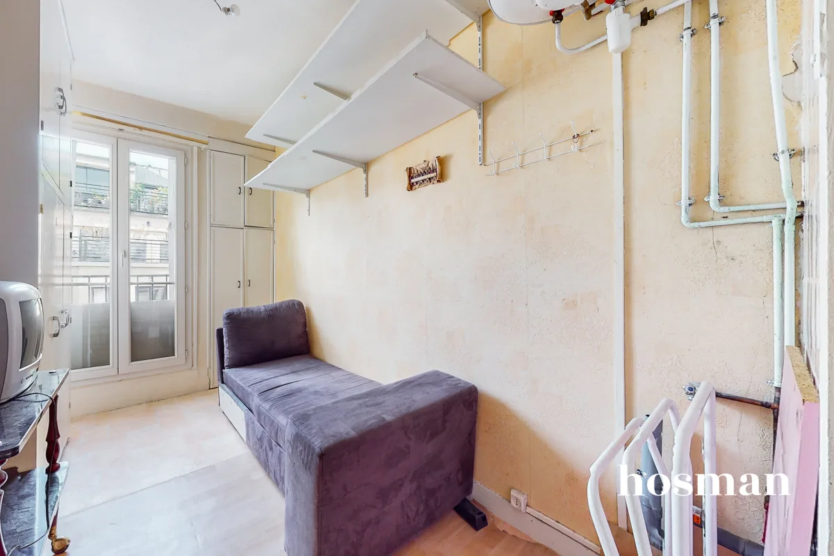 Appartement de 9.11 m² à Paris