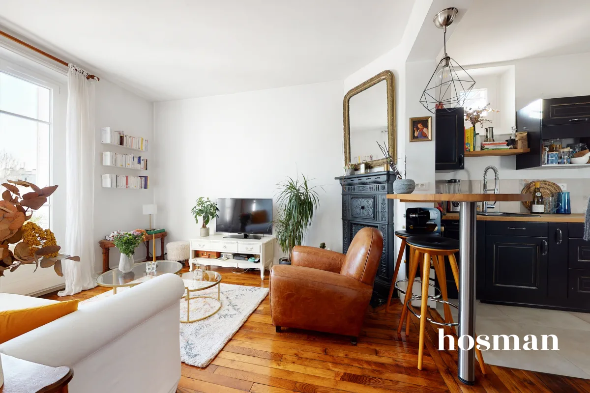 Appartement de 37.9 m² à Paris