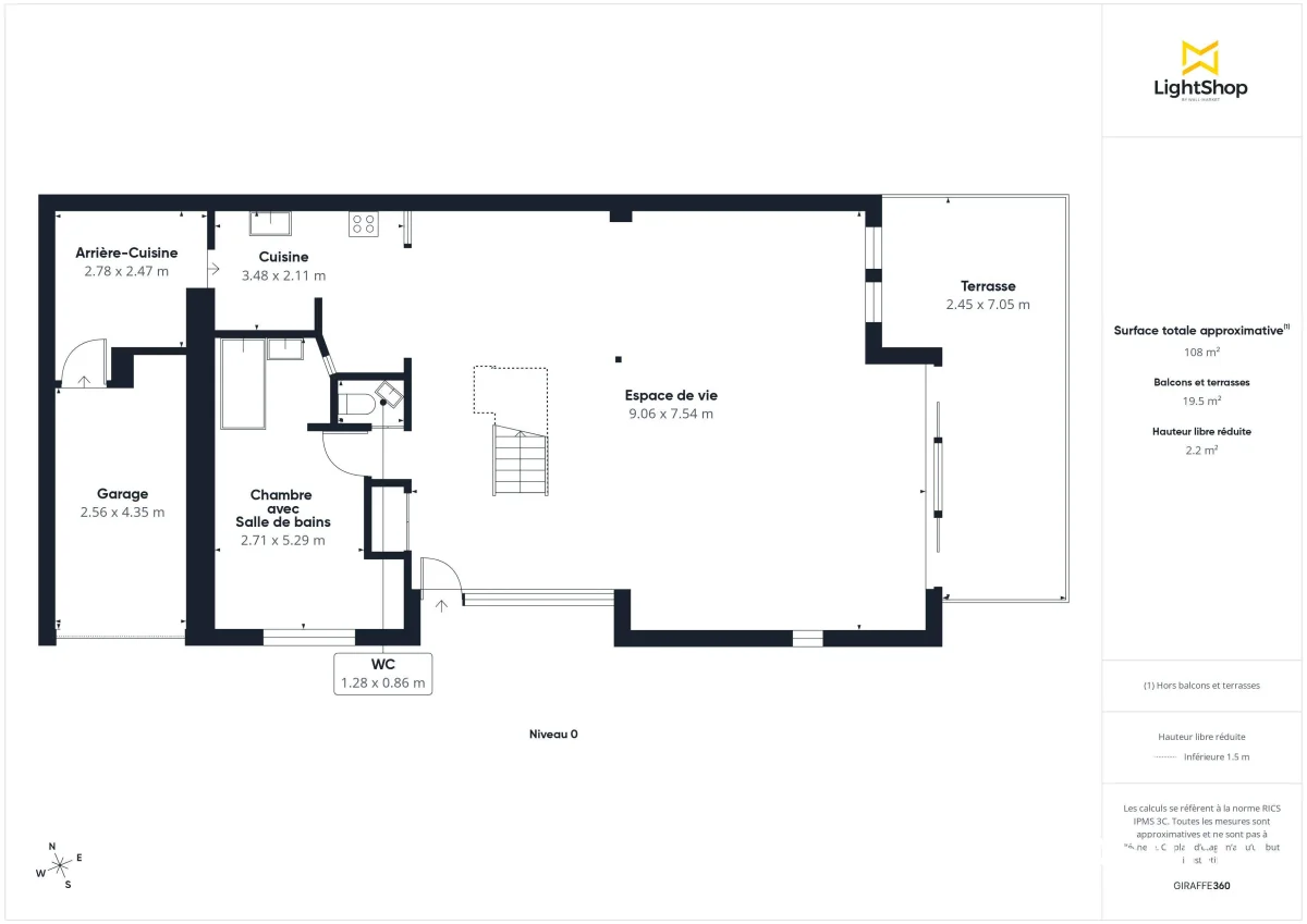 Maison de 122.97 m² à Nantes