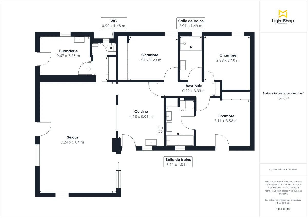 Maison de 95.0 m² à Rezé
