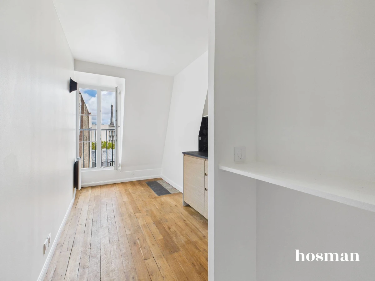 Appartement de 8.85 m² à Paris