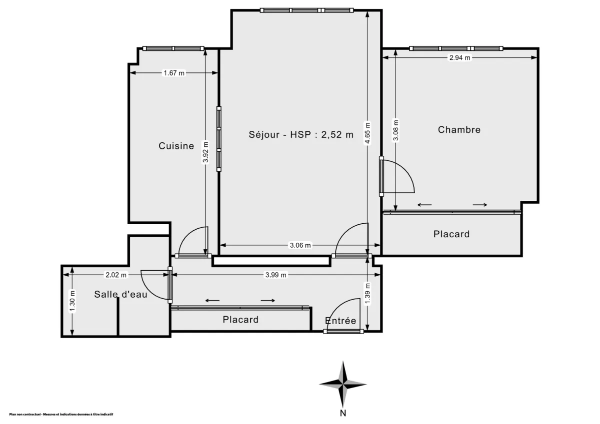 Appartement de 38.76 m² à Le Kremlin-Bicêtre
