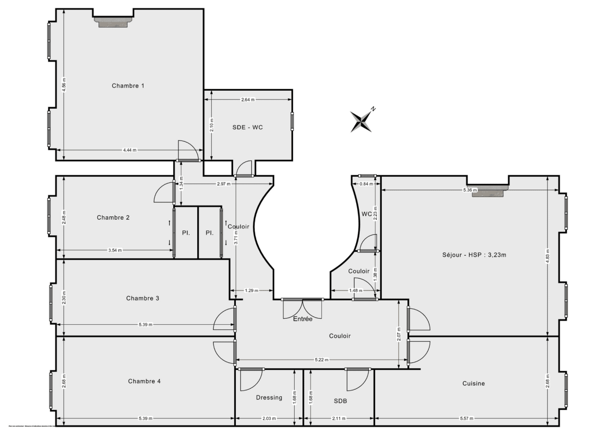 Appartement de 126.0 m² à Marseille