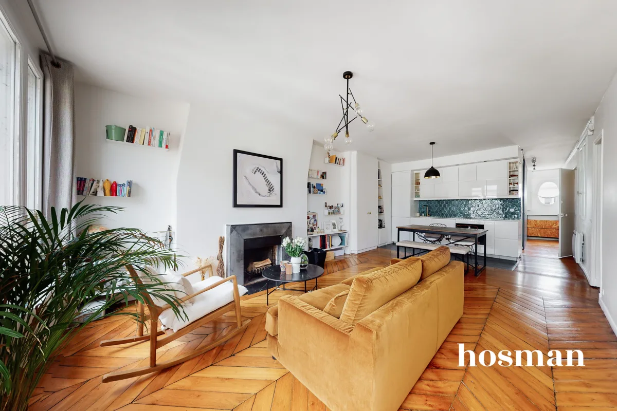 Appartement de 63.5 m² à Paris