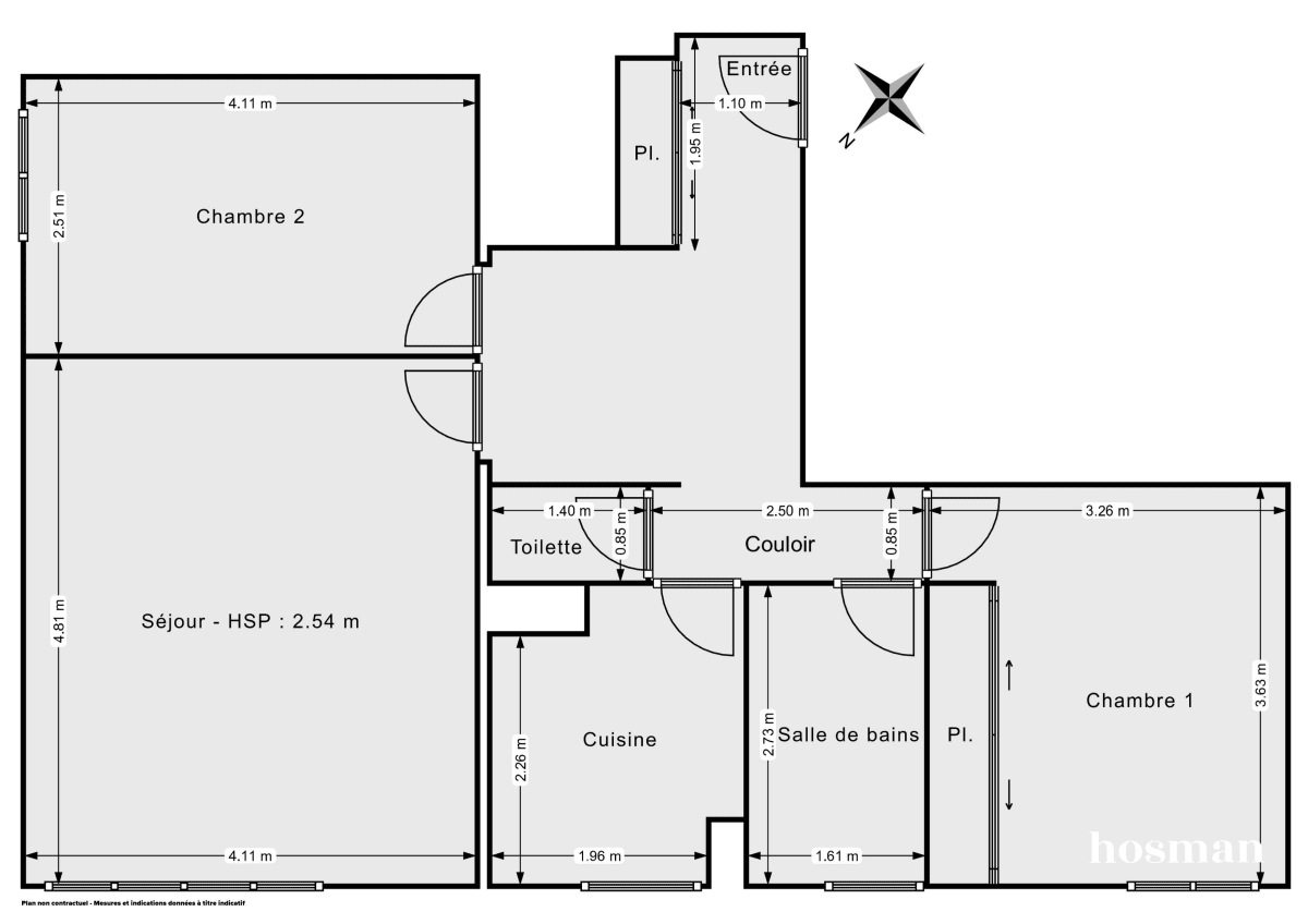 Appartement de 65.01 m² à Paris