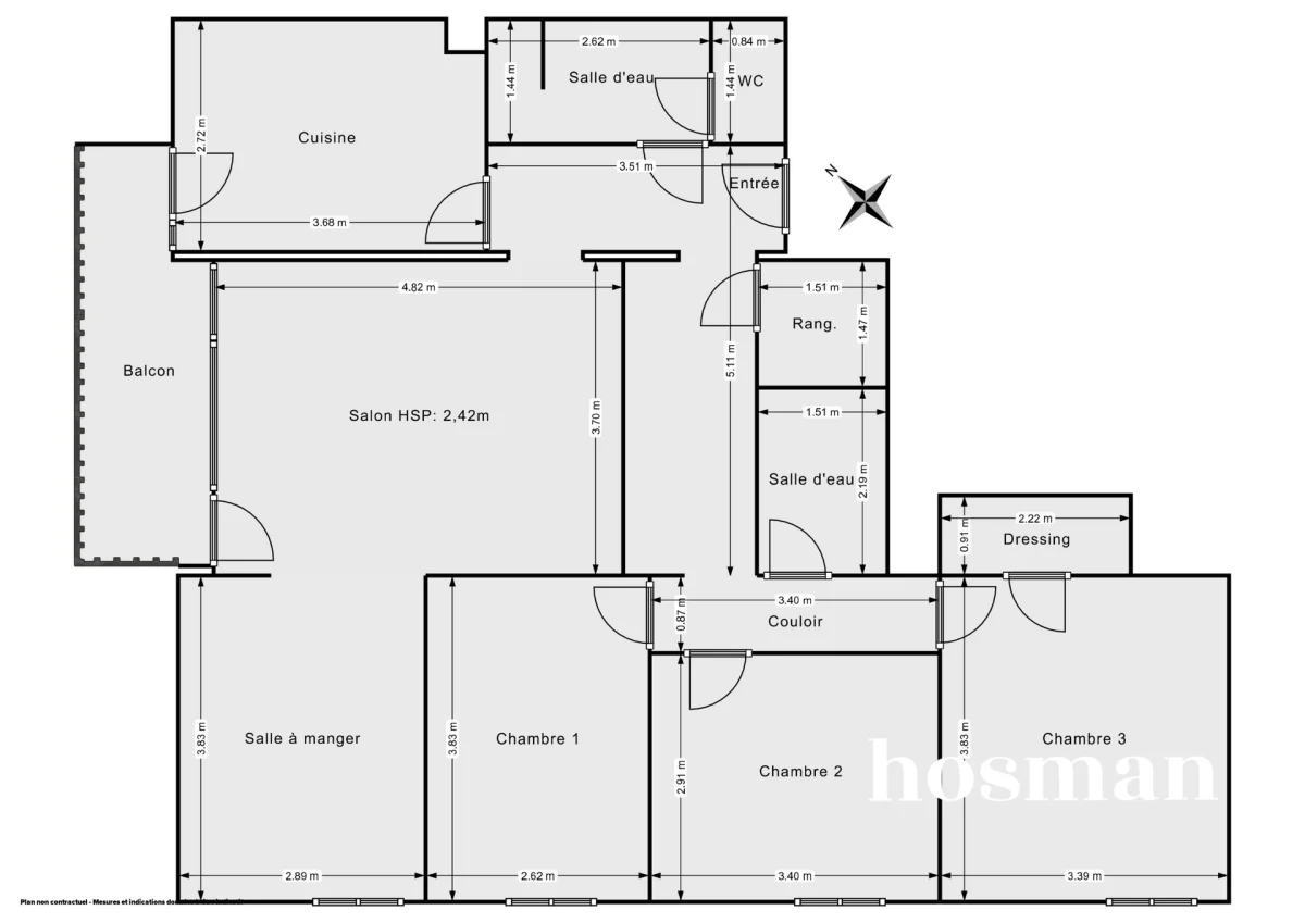 Appartement de 93.0 m² à Ivry-sur-Seine