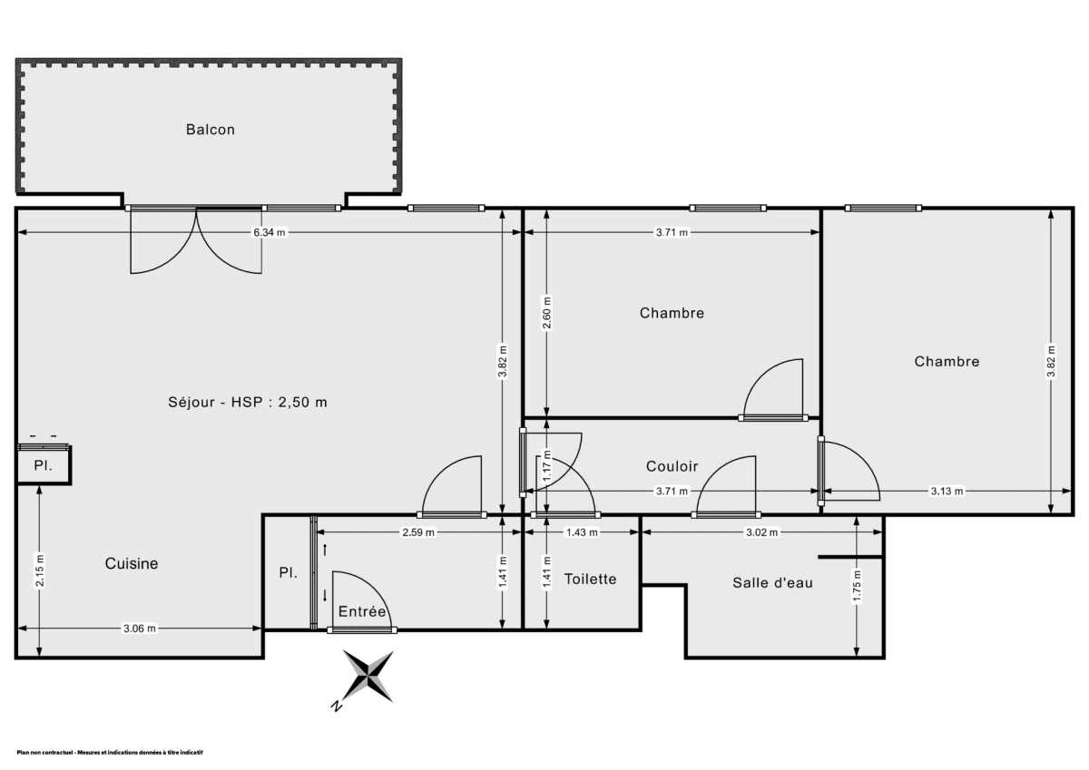 Appartement de 65.0 m² à Bordeaux