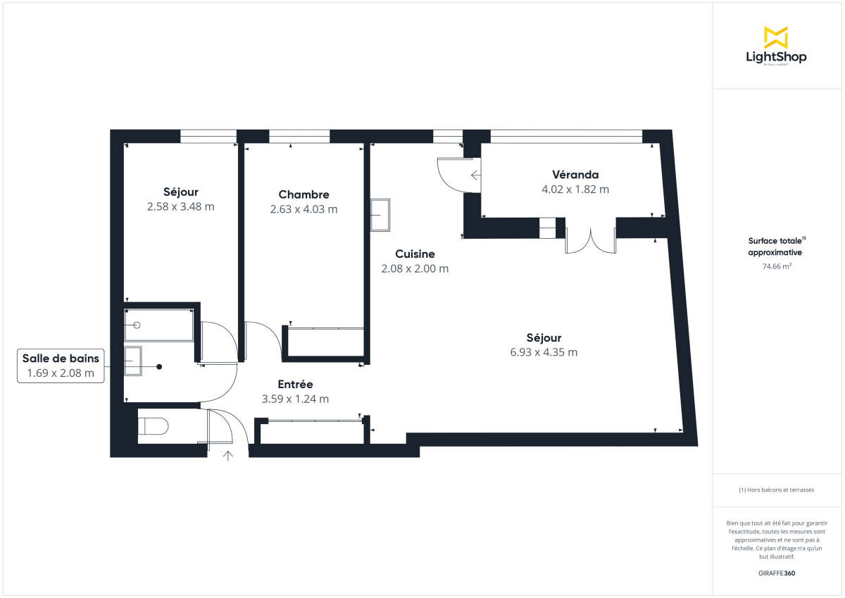 Appartement de 67.0 m² à Lyon
