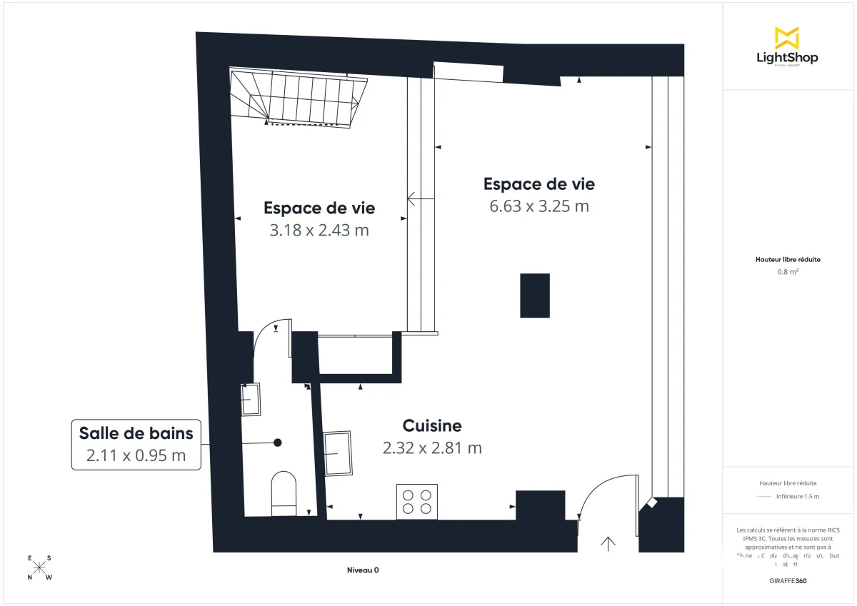 Appartement de 65.74 m² à Paris