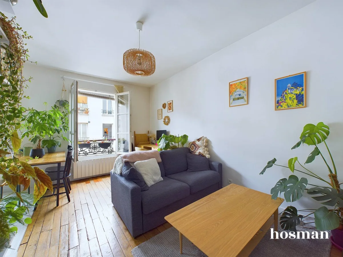 Appartement de 37.5 m² à Paris
