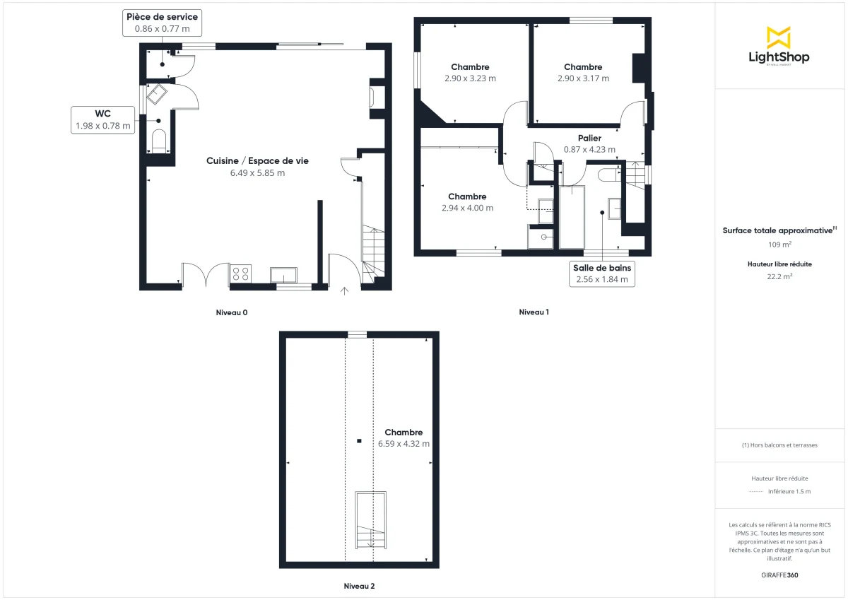 Maison de 100.0 m² à Châtillon