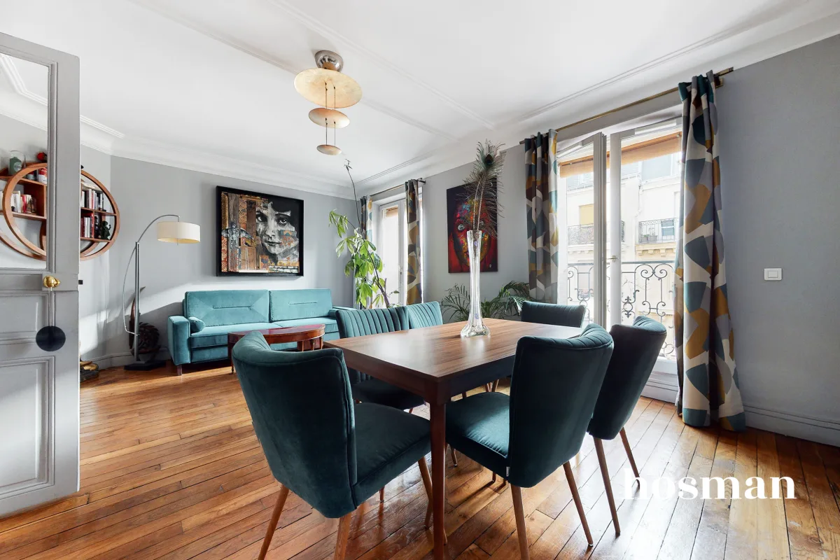 Appartement de 43.5 m² à Paris