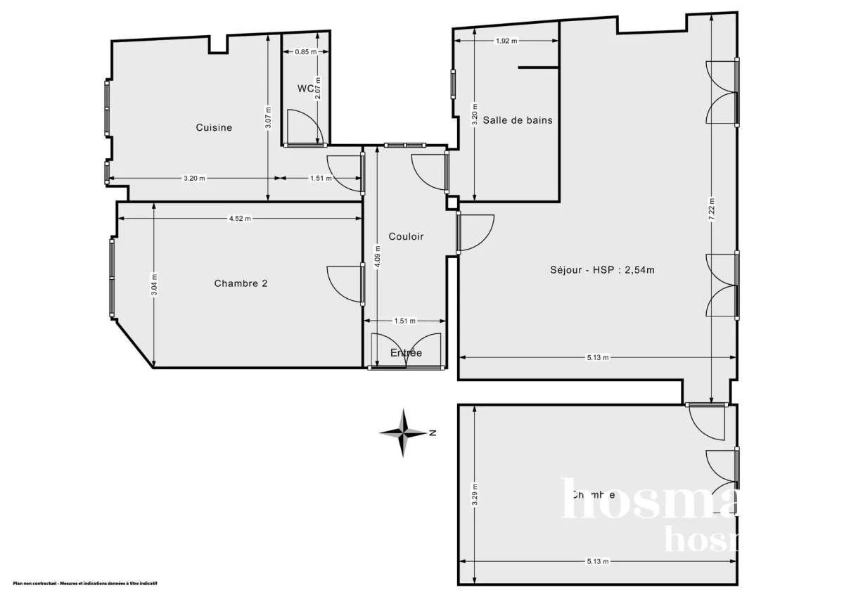 Appartement de 81.0 m² à Issy-les-Moulineaux