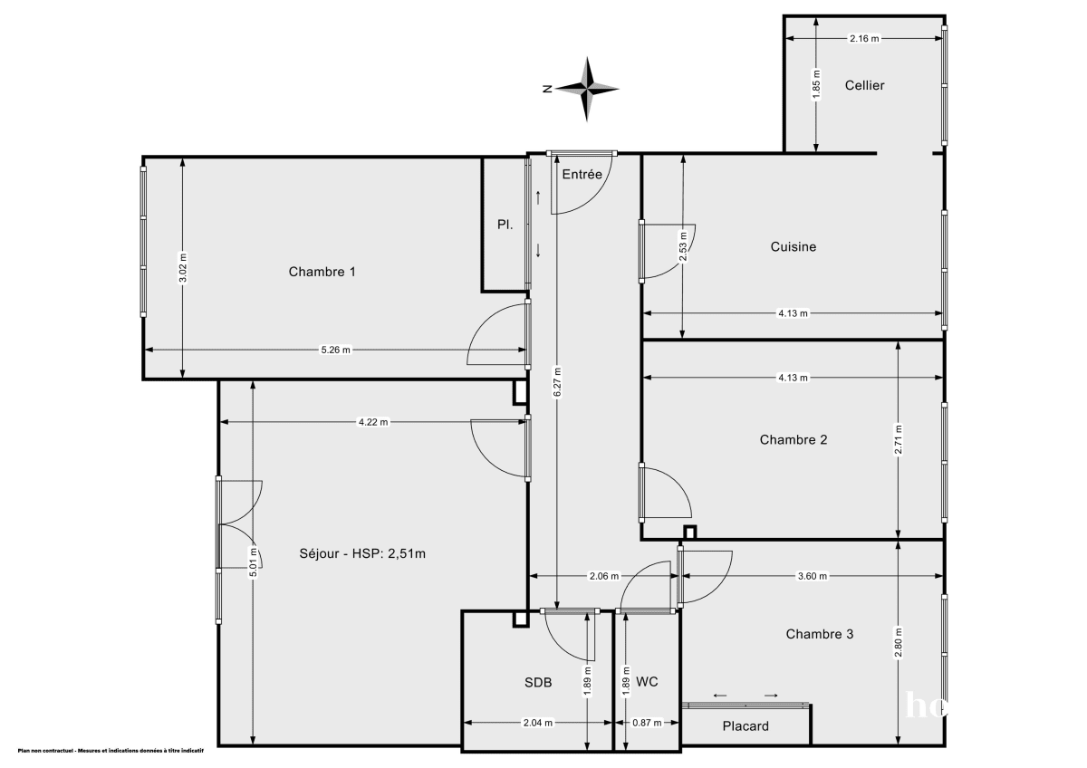 Appartement de 80.0 m² à Nantes