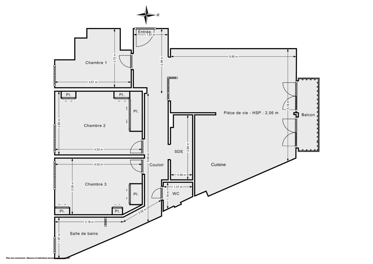 Appartement de 86.0 m² à Boulogne-Billancourt
