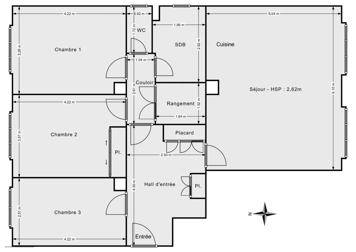 Appartement de 90.0 m² à Lyon